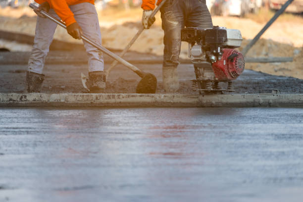 Best Concrete Patio Design and Installation in Progress, PA